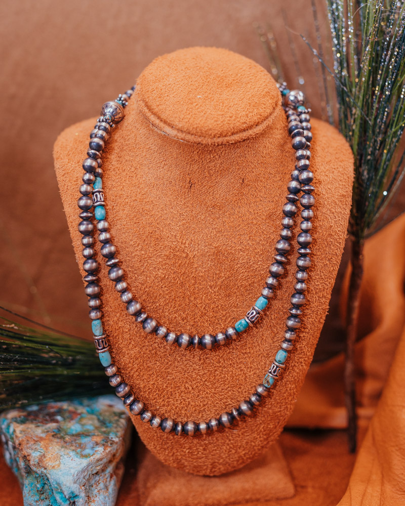 Heishi Necklace Native American Jewelry Dakota Sky Stone