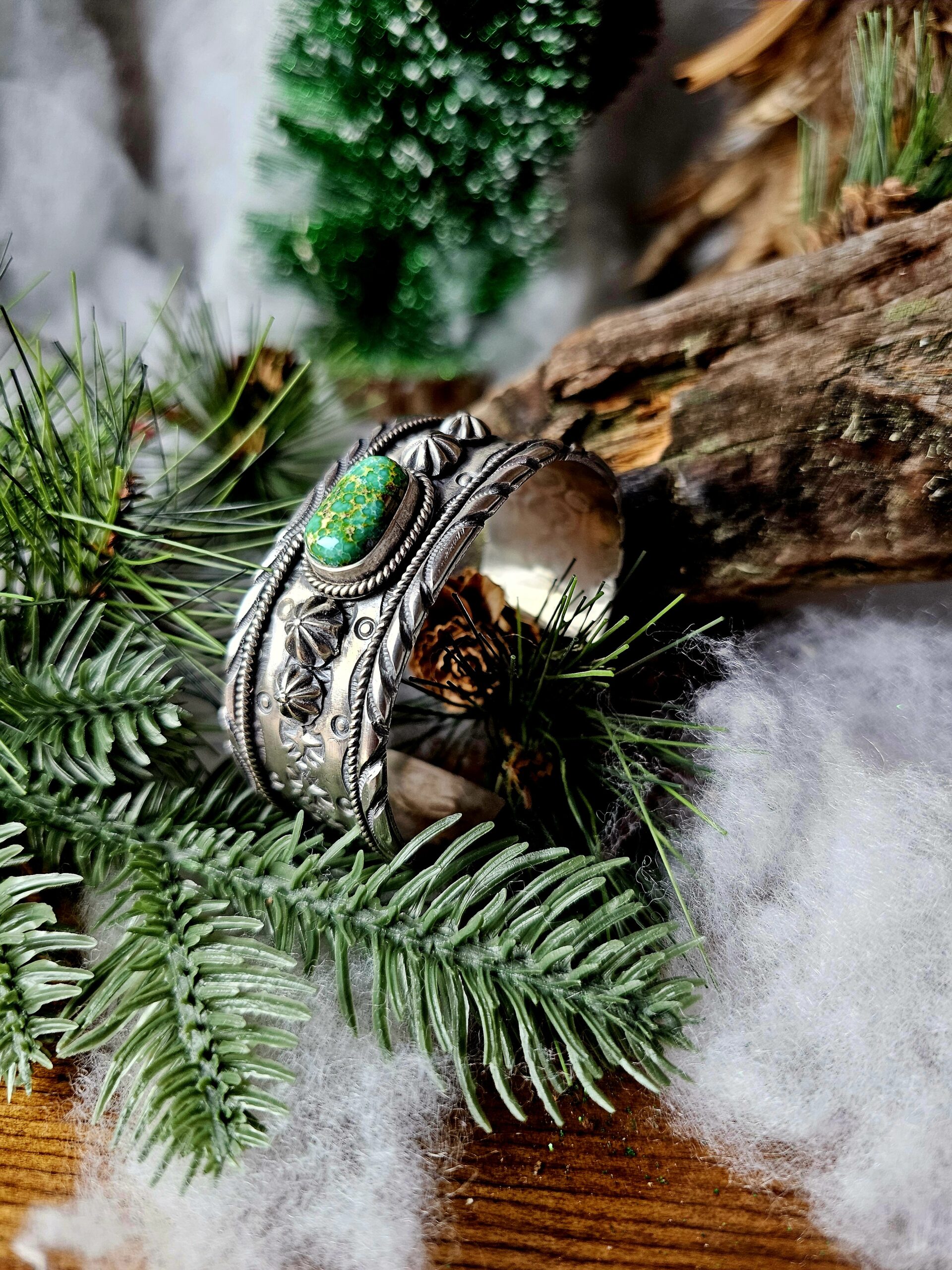 Sonoran Bracelet - Native American Turquoise Jewelry - Dakota Sky Stone