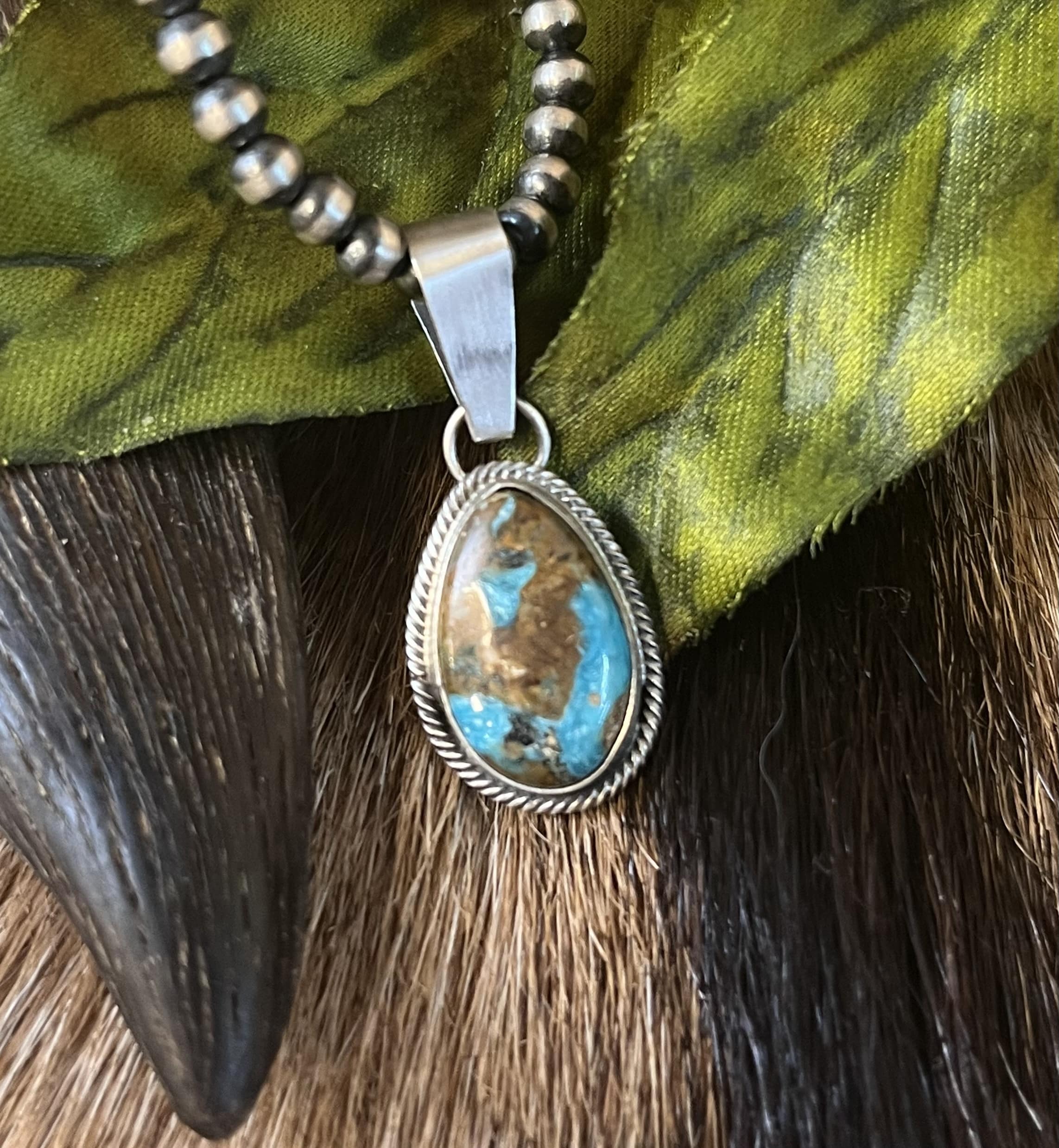 Royston Turquoise Pendant